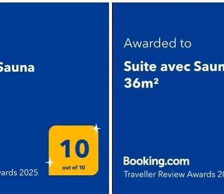 아파트 Avec Sauna 36m² 니오르